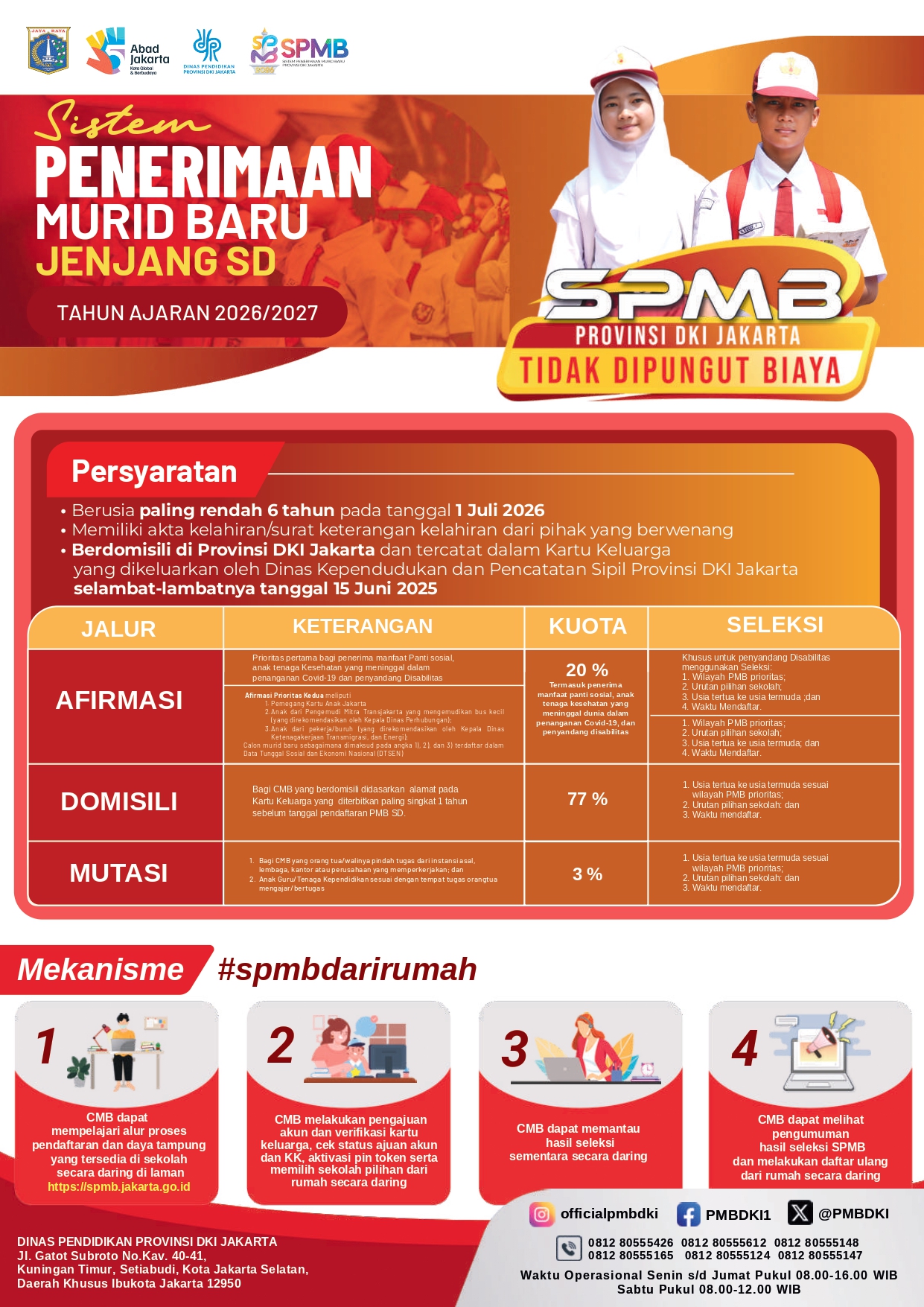 Informasi SPMB tahun 2026.2027