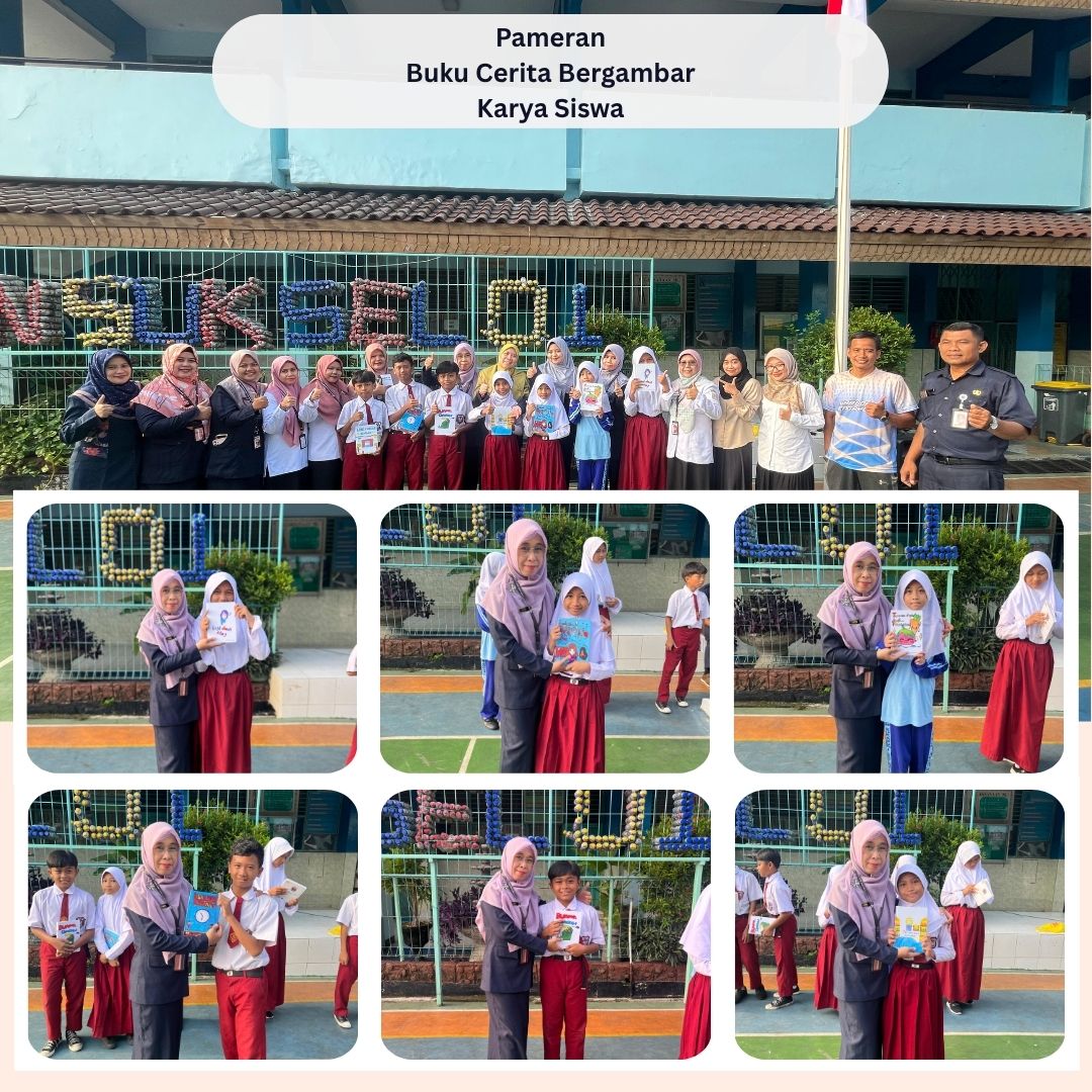 Pameran Buku Cerita Bergambar Karya Siswa