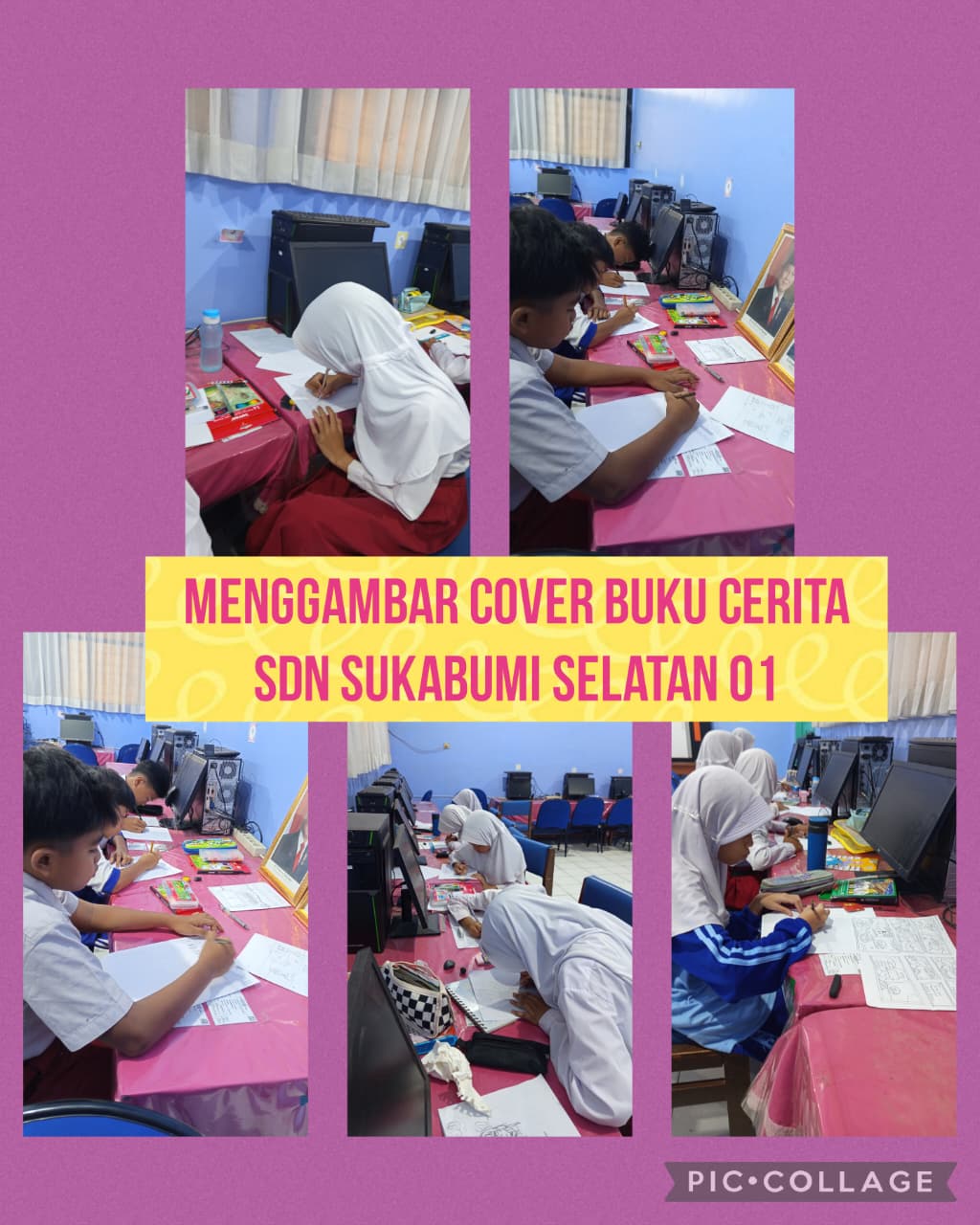 Menggambar Cover Buku Cerita